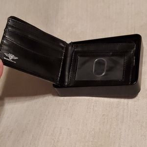 Buckle-Down Men's Disney Mickey Mouse Canvas Bifold Wallet - 4" X 3.5"